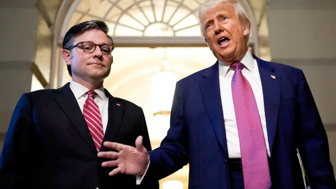 Donald Trump, Mike Johnson have snowflake meltdown as 7 million Americans show up to protest 