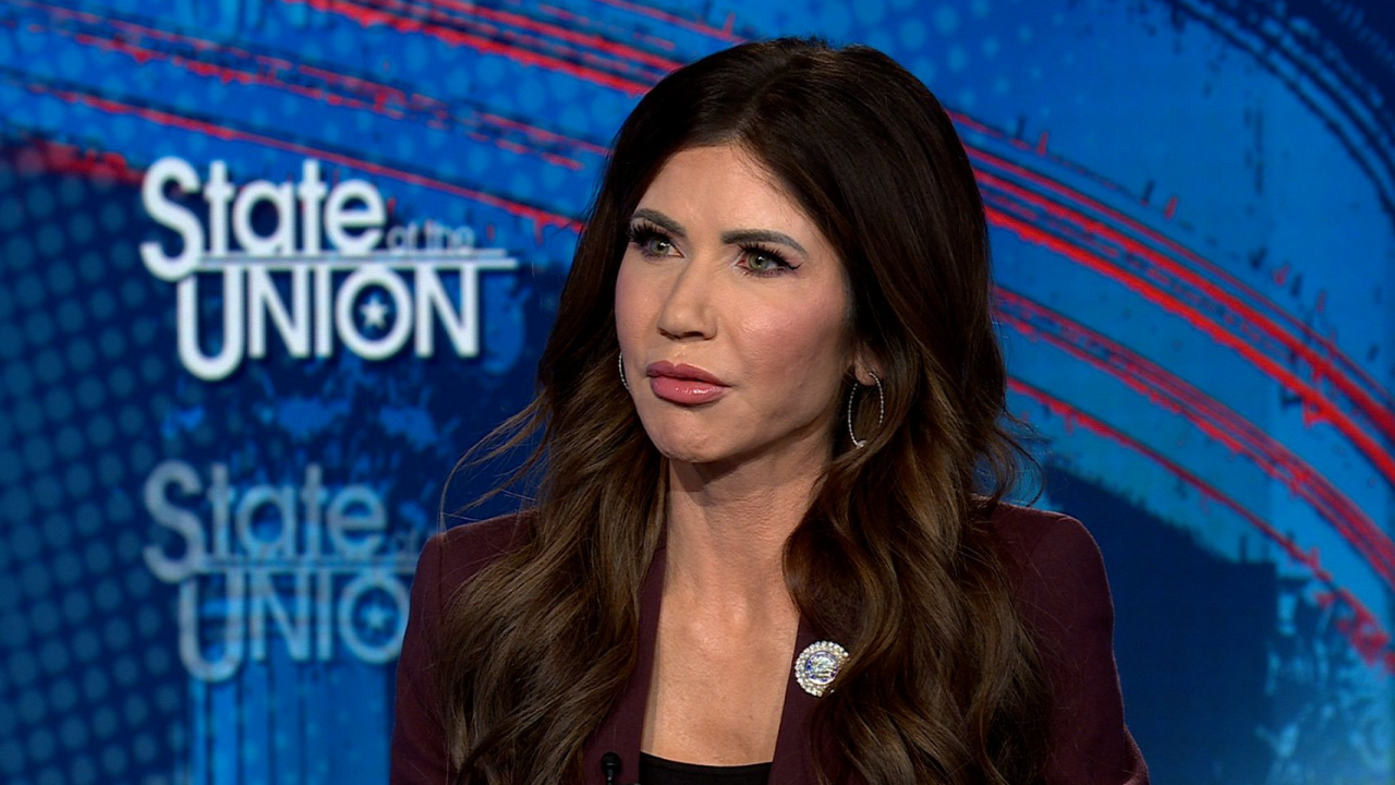 Homeland Security Secretary Kristi Noem warns Americans not to trust the government