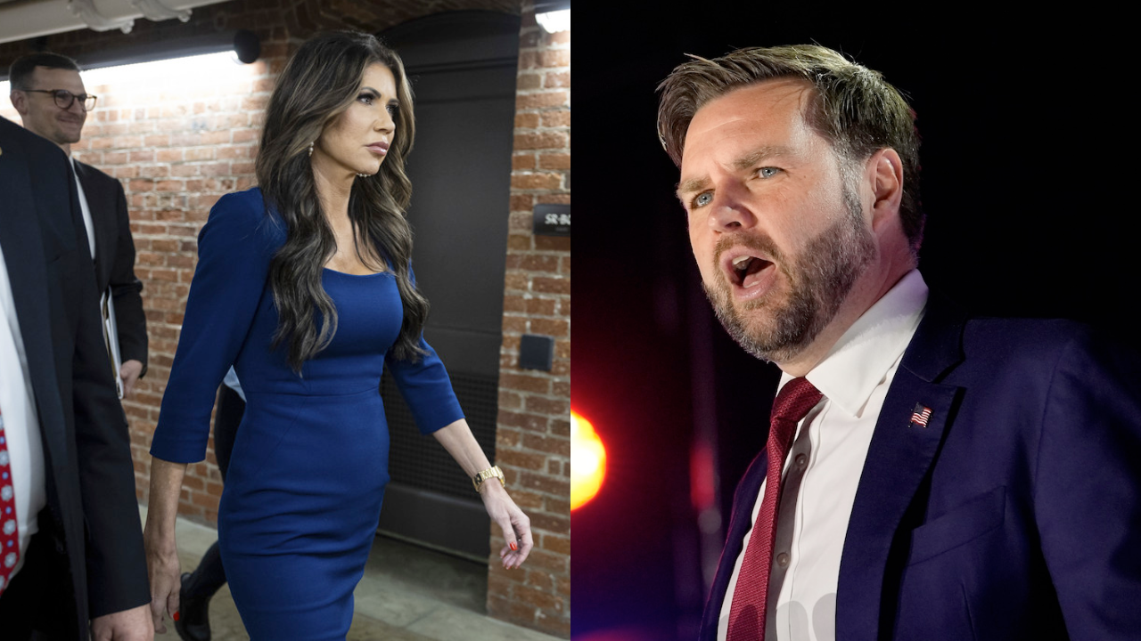 JD Vance declares only 'really terrible' people mistreat dogs in apparent criticism to Kristi Noem