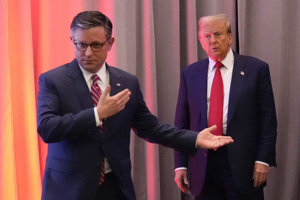 Mike Johnson retracts Trump-informant claim after realizing even MAGA supporters weren’t buying it