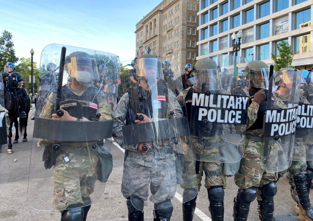 National Guard to arm themselves in case citizenry gets any ideas