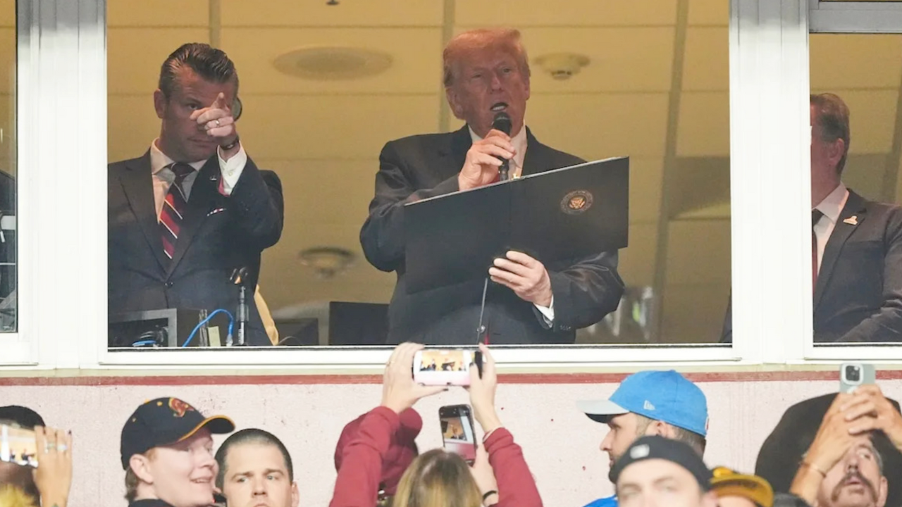 President Trump achieves historic milestone as first sitting president booed at NFL game since 1978