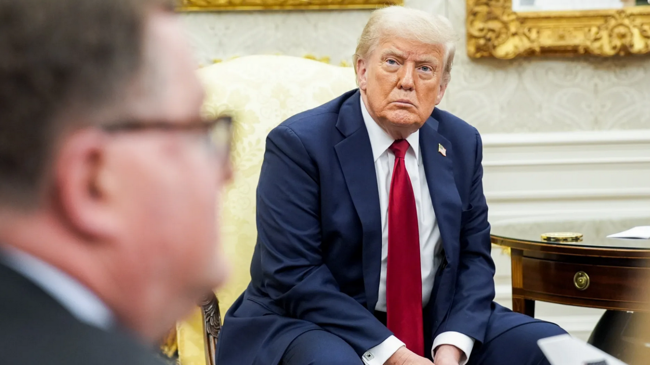 President Trump admits he wears compression socks and makeup to hide sickness