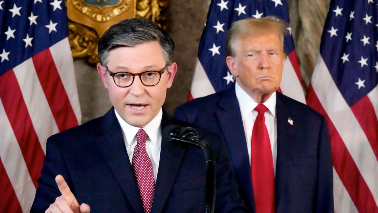 Trump reminds Mike Johnson he's actually running everything | House speaker humiliated behind closed doors again