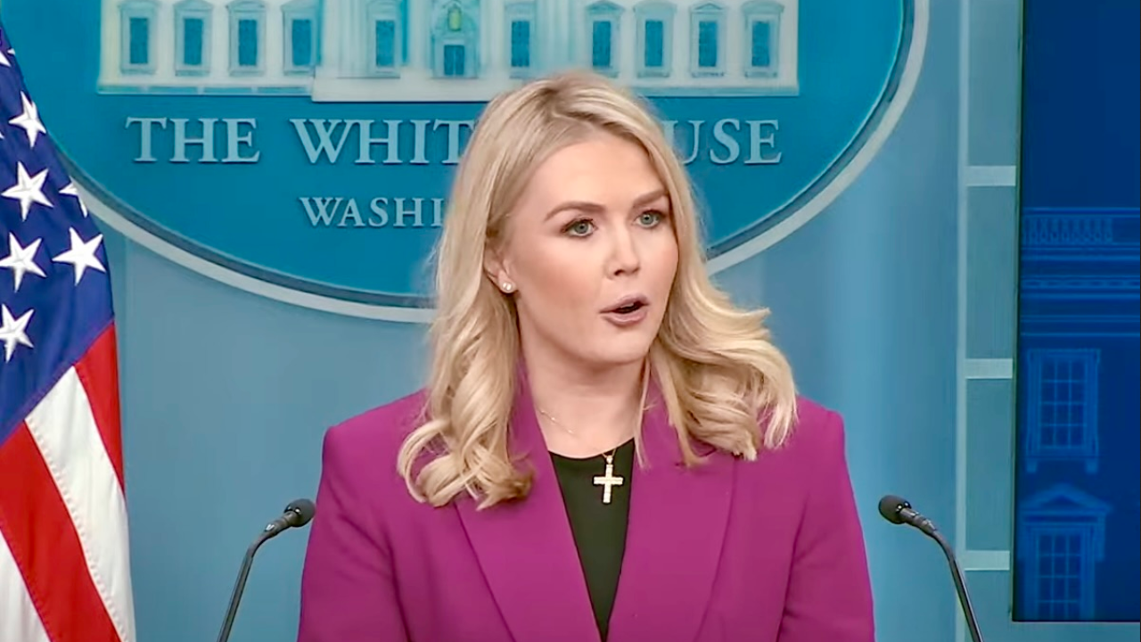 White House Press Secretary Karoline Leavitt reveals PTSD from exhausting work of lying to American public daily